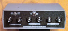 Front panel of the Synchronous Noise Blanker